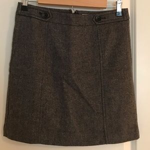 Loft Wool Mini Skirt